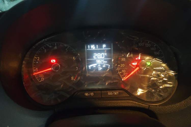 Used Volkswagen Polo 2016 1.4L Automatic Trendy Model Odometer Close Up