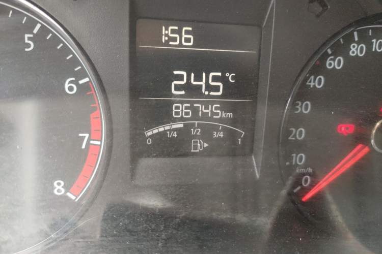 Used Volkswagen Polo 2016 1.4L Manual Fashion Model Odometer Close Up