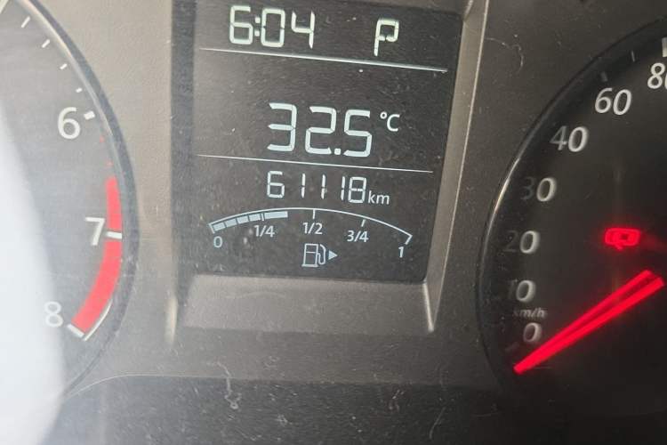 Used Volkswagen Polo 2016 1.4L Automatic Trendy Model Odometer Close Up