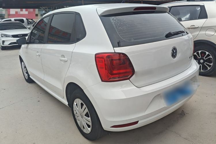 Used Volkswagen Polo 2016 1.4L Automatic Trendy Model Rear Left 45 Deg