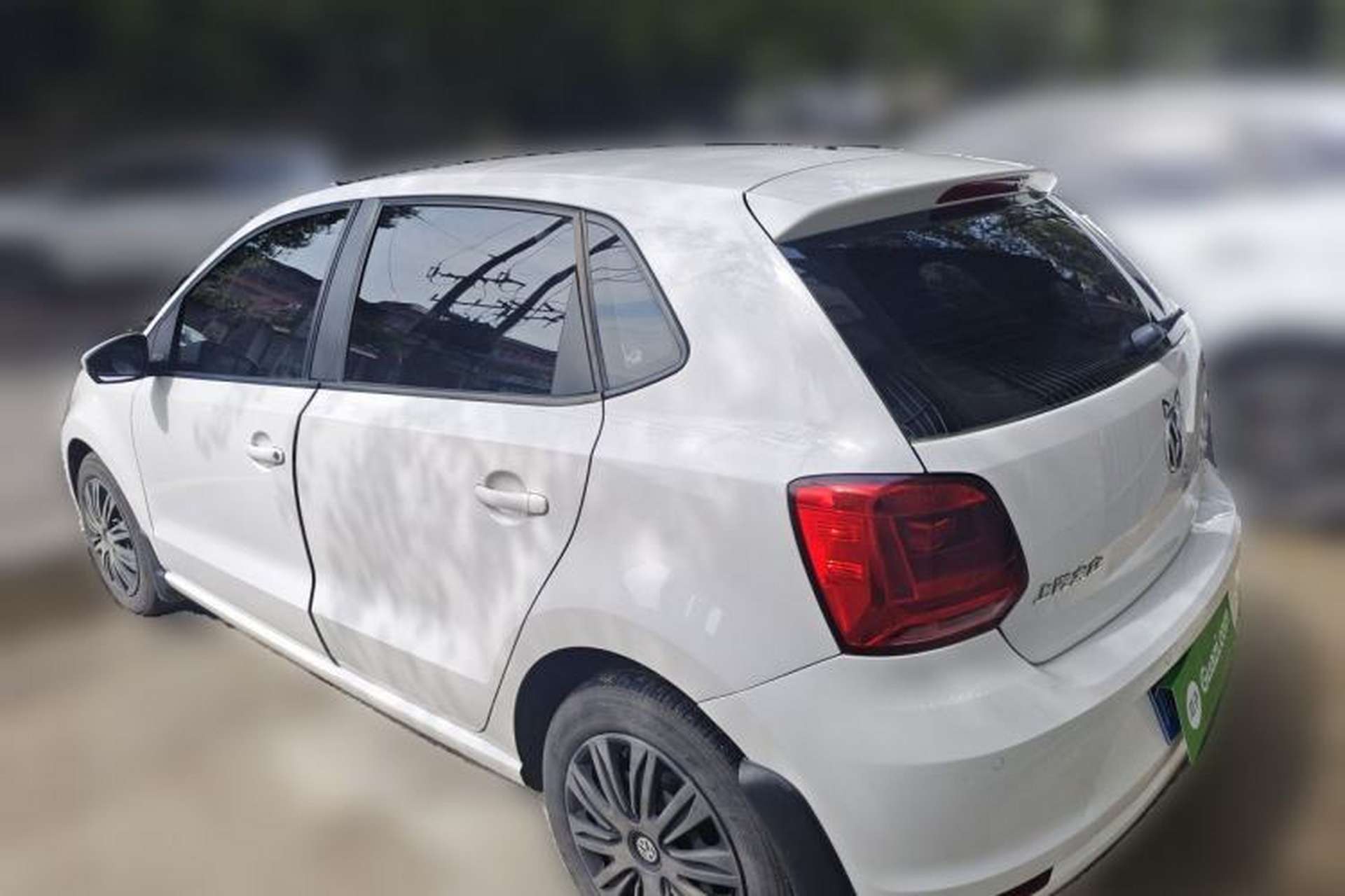 Used Volkswagen Polo 2016 1.6L Automatic Comfort Model Rear Left 45 Deg