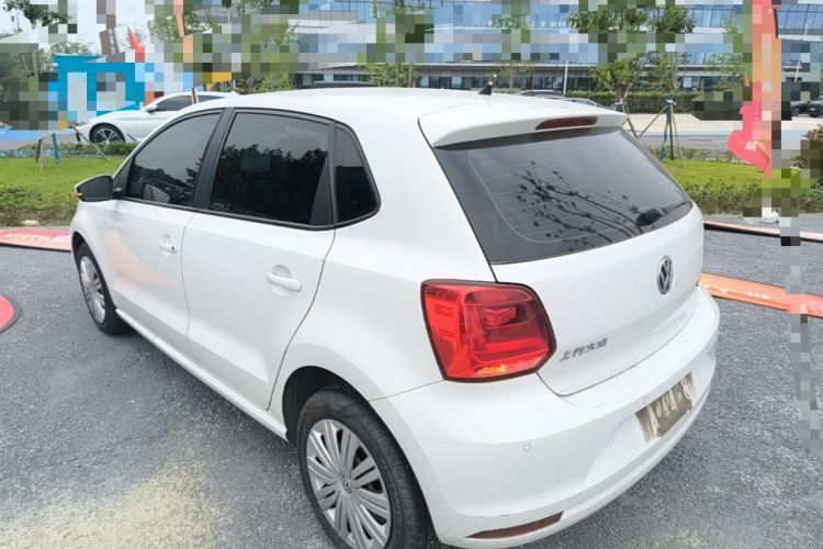 Used Volkswagen Polo 2016 1.6L Automatic Comfort Model Rear Left 45 Deg