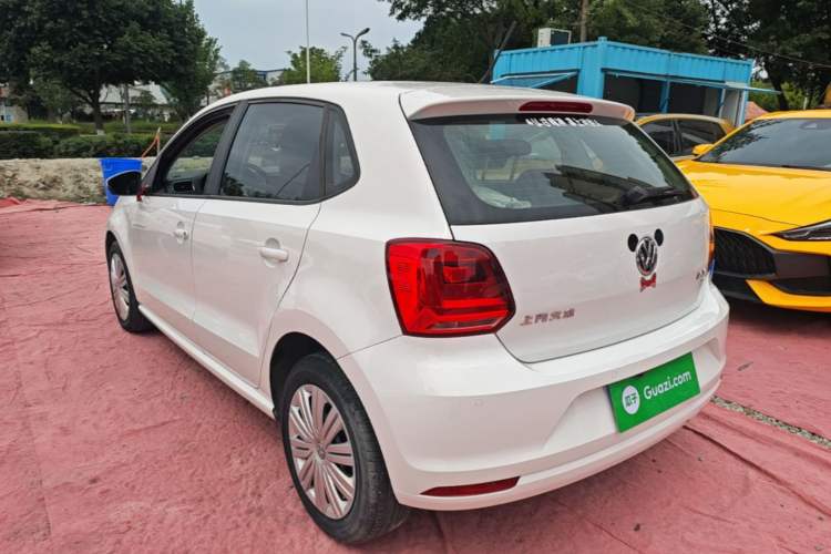 Used Volkswagen Polo 2016 1.6L Automatic Comfort Model Rear Left 45 Deg