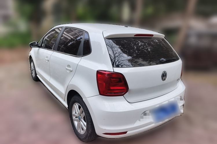 Used Volkswagen Polo 2016 1.4L Automatic Trendy Model Rear Left 45 Deg