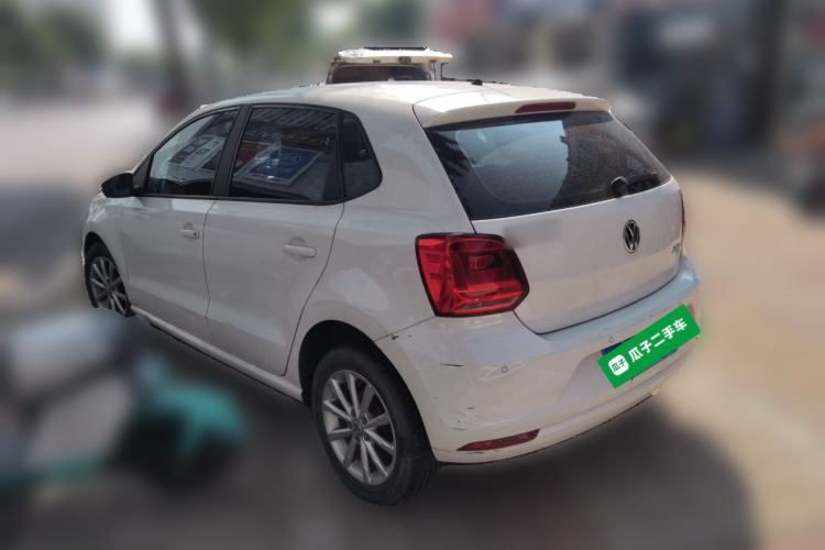 Used Volkswagen Polo 2016 1.6L Automatic Comfort Model Rear Left 45 Deg