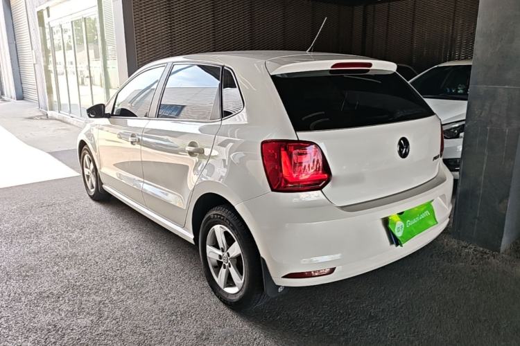 Used Volkswagen Polo 2016 1.4L Automatic Trendy Model Rear Left 45 Deg