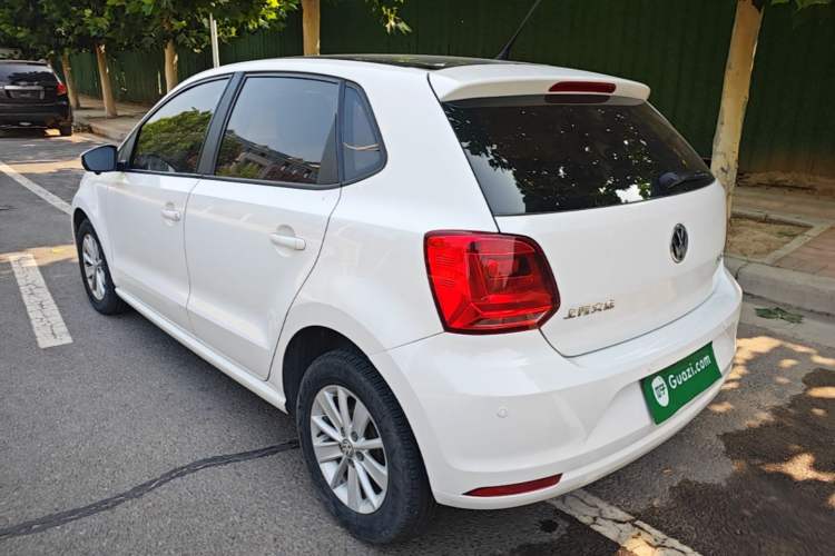Used Volkswagen Polo 2016 1.4L Automatic Trendy Model Rear Left 45 Deg