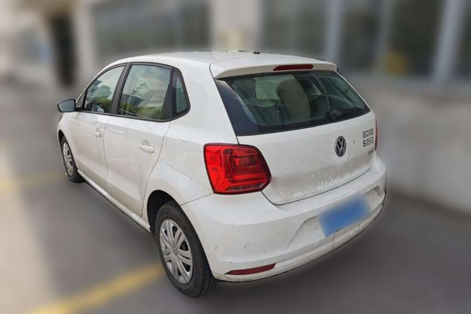 Used Volkswagen Polo 2016 1.4L Automatic Trendy Model Rear Left 45 Deg