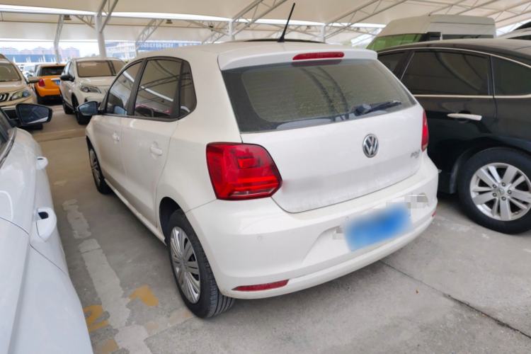 Used Volkswagen Polo 2016 1.6L Automatic Comfort Model Rear Left 45 Deg