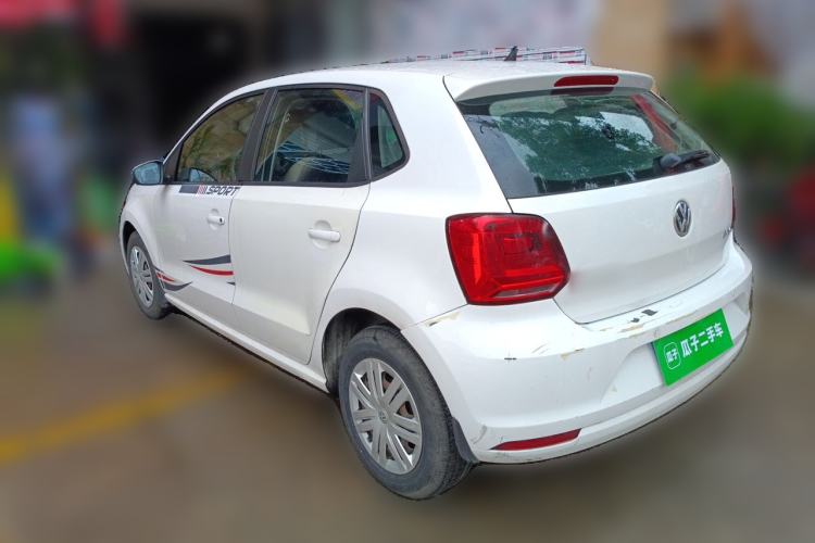 Used Volkswagen Polo 2016 1.4L Automatic Trendy Model Rear Left 45 Deg