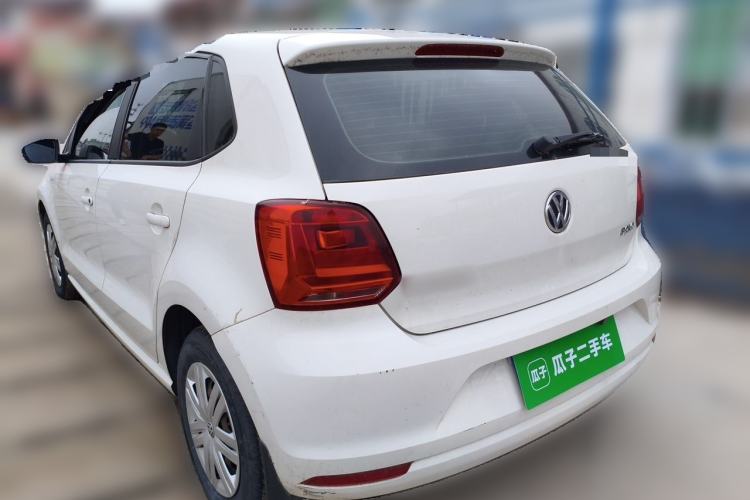 Used Volkswagen Polo 2016 1.4L Automatic Trendy Model Rear Left 45 Deg