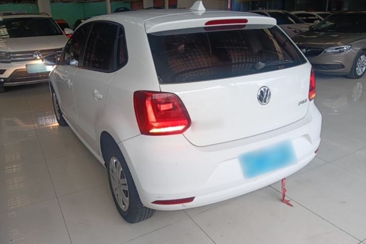 Used Volkswagen Polo 2016 1.4L Automatic Trendy Model Rear Left 45 Deg