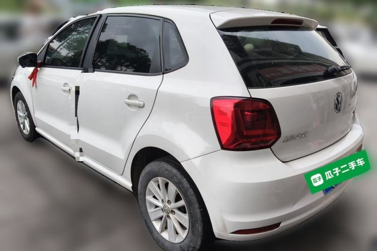 Used Volkswagen Polo 2016 1.4L Automatic Trendy Model Rear Left 45 Deg