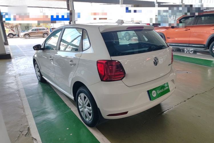 Used Volkswagen Polo 2016 1.4L Automatic Trendy Model Rear Left 45 Deg