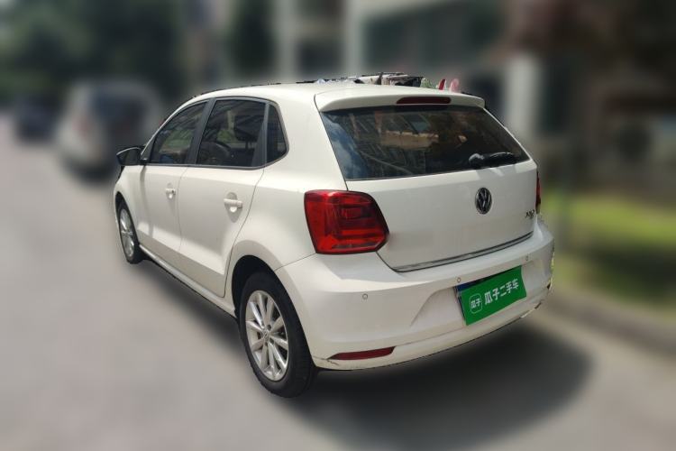 Used Volkswagen Polo 2016 1.6L Automatic Luxury Model Rear Left 45 Deg