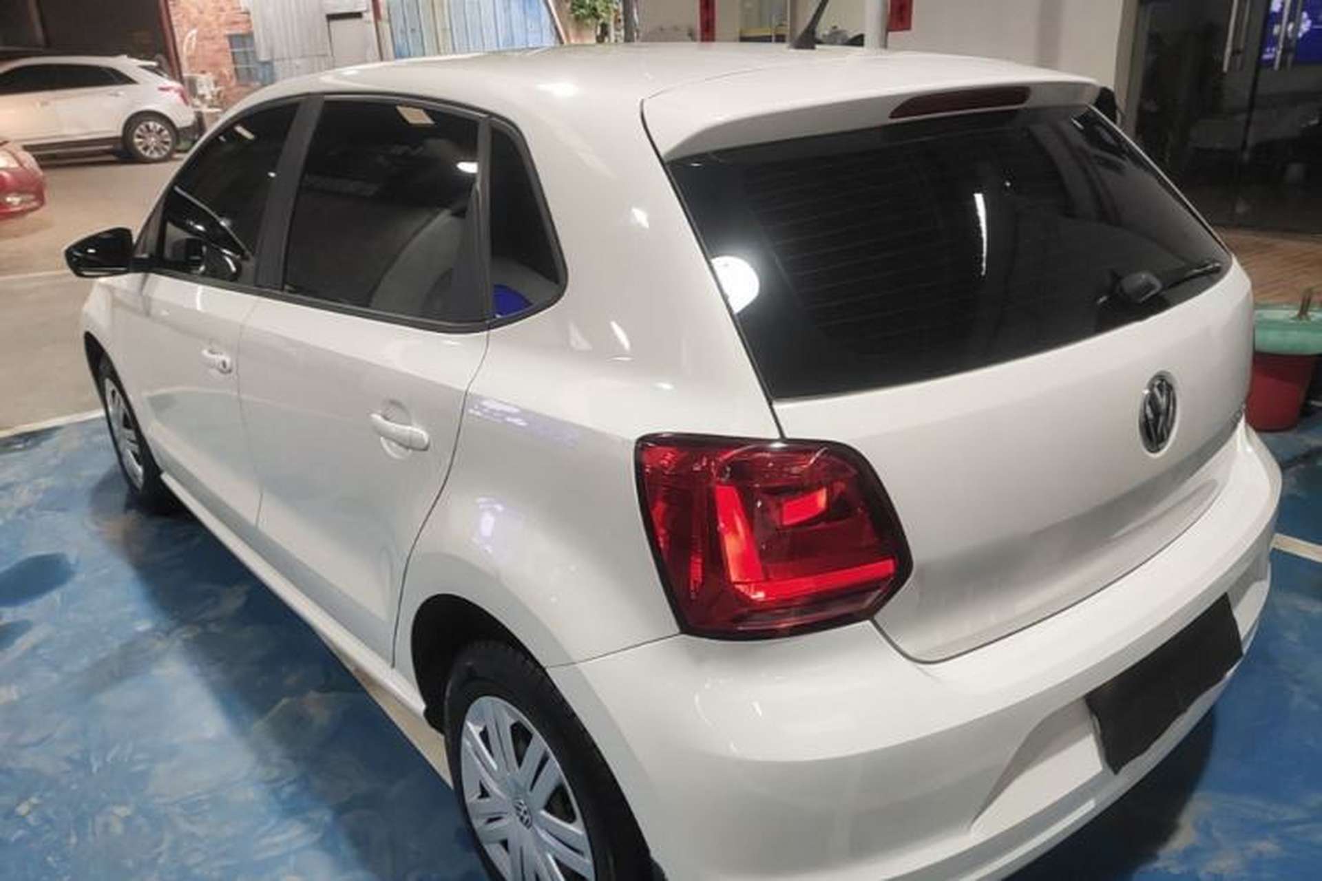 Used Volkswagen Polo 2016 1.4L Automatic Trendy Model Rear Left 45 Deg