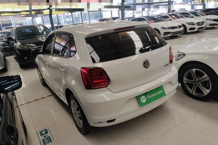 Used Volkswagen Polo 2016 1.4L Automatic Trendy Model Rear Left 45 Deg
