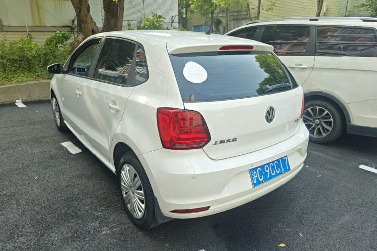 Used Volkswagen Polo 2016 1.6L Automatic Comfort Model Rear Left 45 Deg