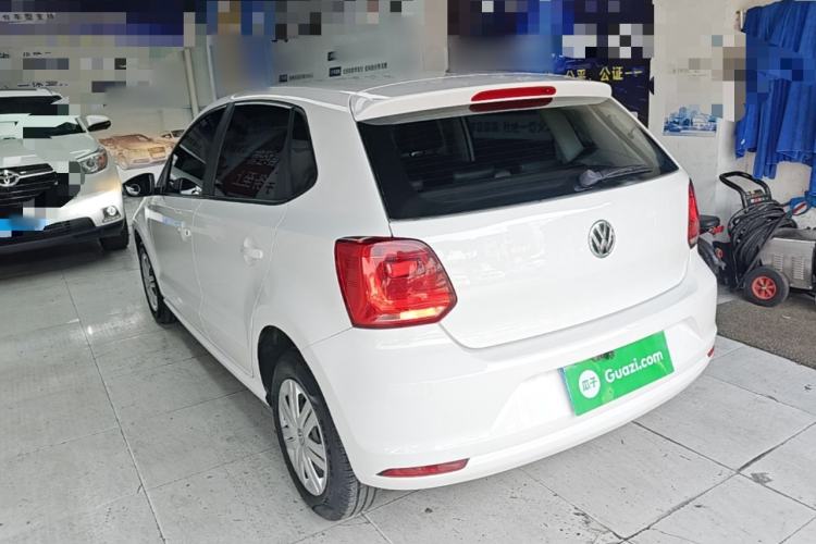 Used Volkswagen Polo 2016 1.4L Manual Fashion Model Rear Left 45 Deg