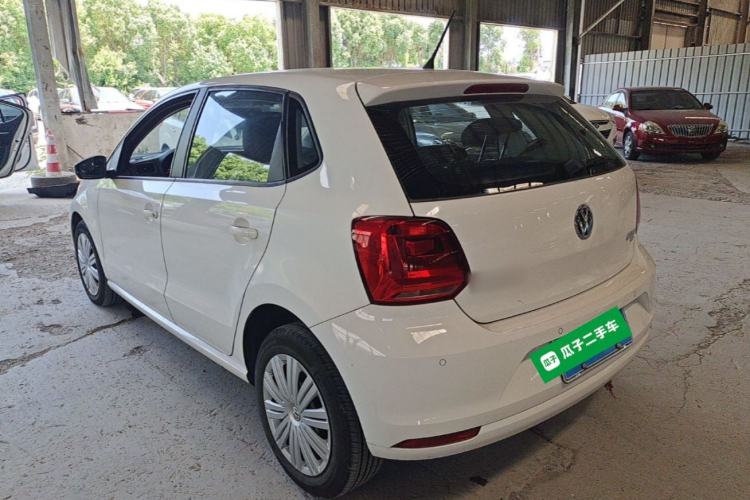 Used Volkswagen Polo 2016 1.6L Automatic Comfort Model Rear Left 45 Deg