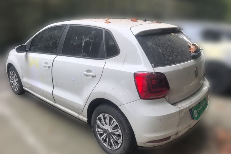 Used Volkswagen Polo 2016 1.4L Automatic Trendy Model Rear Left 45 Deg
