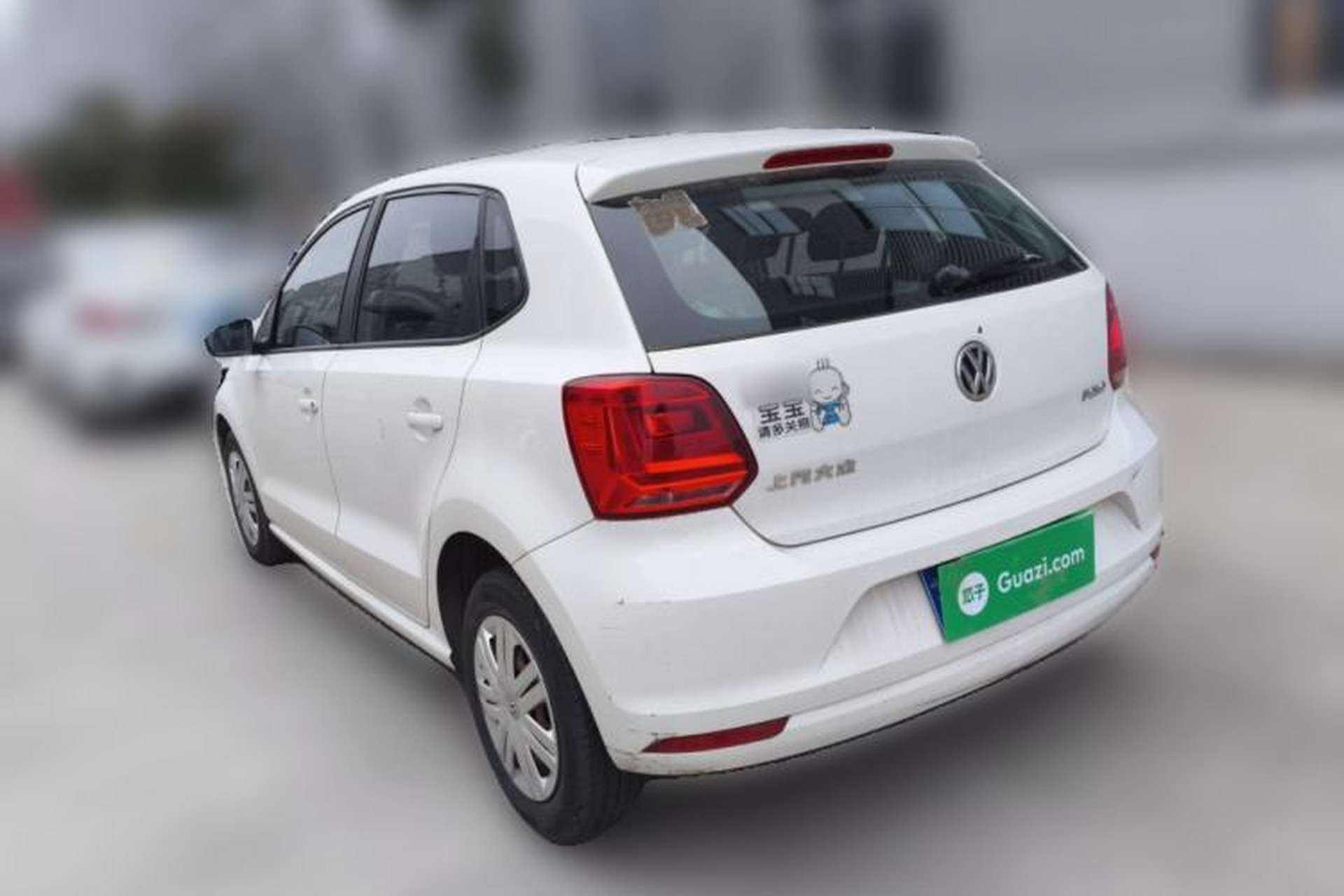 Used Volkswagen Polo 2016 1.4L Automatic Trendy Model Rear Left 45 Deg