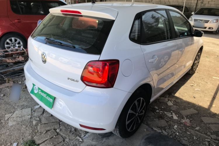 Used Volkswagen Polo 2016 1.4L Manual Fashion Model Rear Right 45 Deg