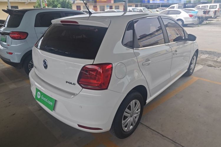 Used Volkswagen Polo 2016 1.4L Automatic Trendy Model Rear Right 45 Deg