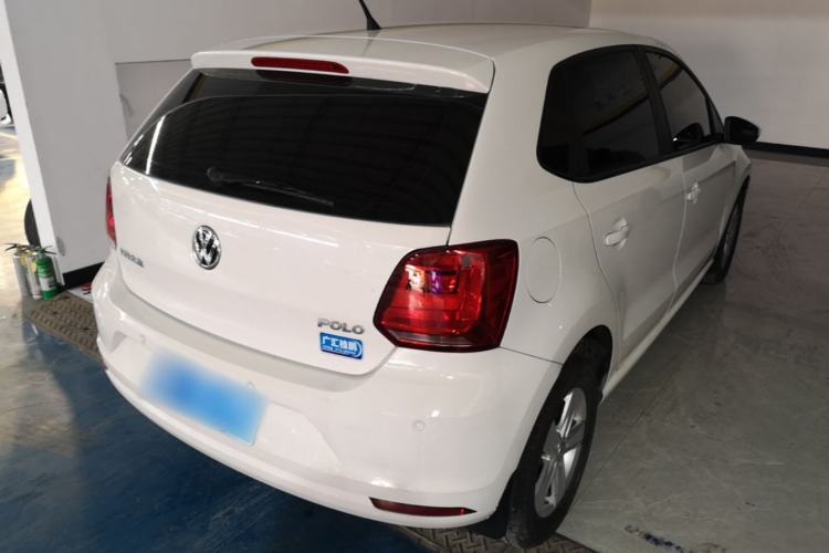 Used Volkswagen Polo 2016 1.4L Automatic Trendy Model Rear Right 45 Deg