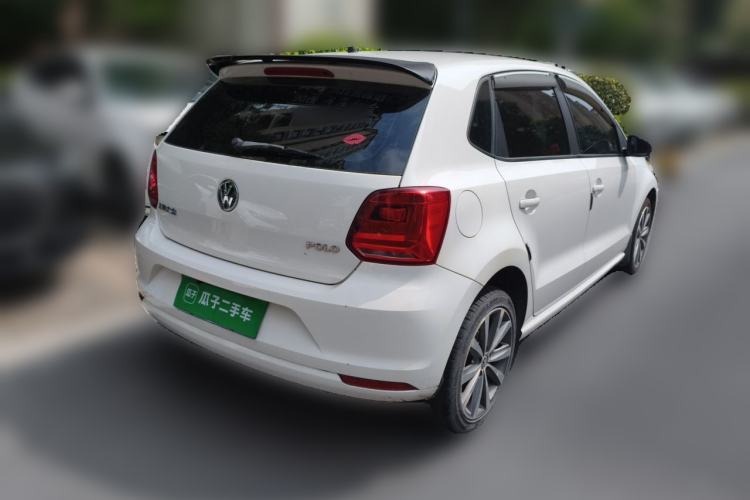Used Volkswagen Polo 2016 1.4L Manual Fashion Model Rear Right 45 Deg