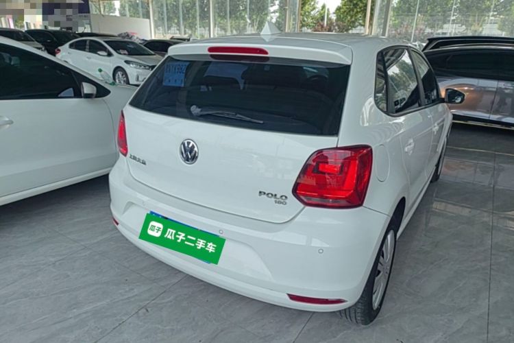 Used Volkswagen Polo 2016 1.6L Automatic Comfort Model Rear Right 45 Deg