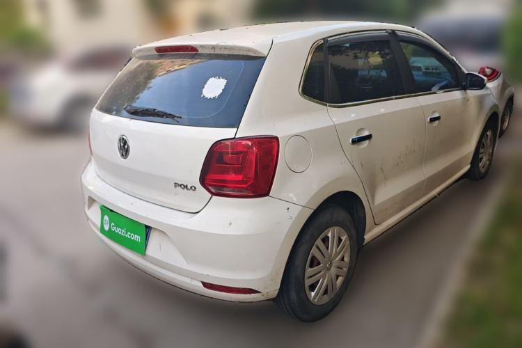 Used Volkswagen Polo 2016 1.4L Automatic Trendy Model Rear Right 45 Deg