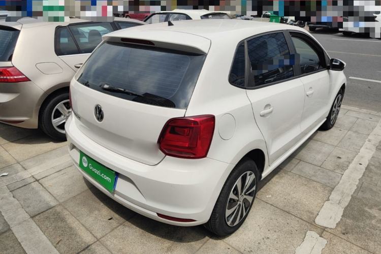 Used Volkswagen Polo 2016 1.6L Automatic Comfort Model Rear Right 45 Deg