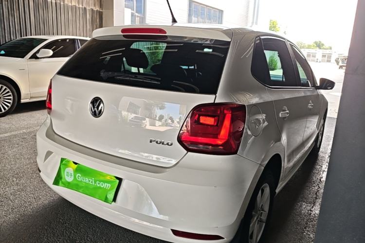 Used Volkswagen Polo 2016 1.4L Automatic Trendy Model Rear Right 45 Deg