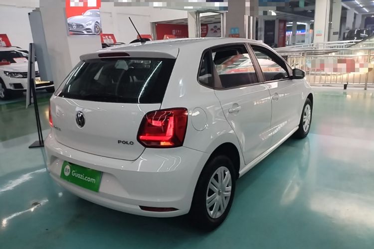 Used Volkswagen Polo 2016 1.4L Automatic Trendy Model Rear Right 45 Deg