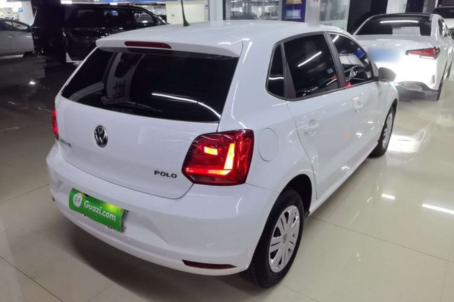 Used Volkswagen Polo 2016 1.4L Automatic Trendy Model Rear Right 45 Deg