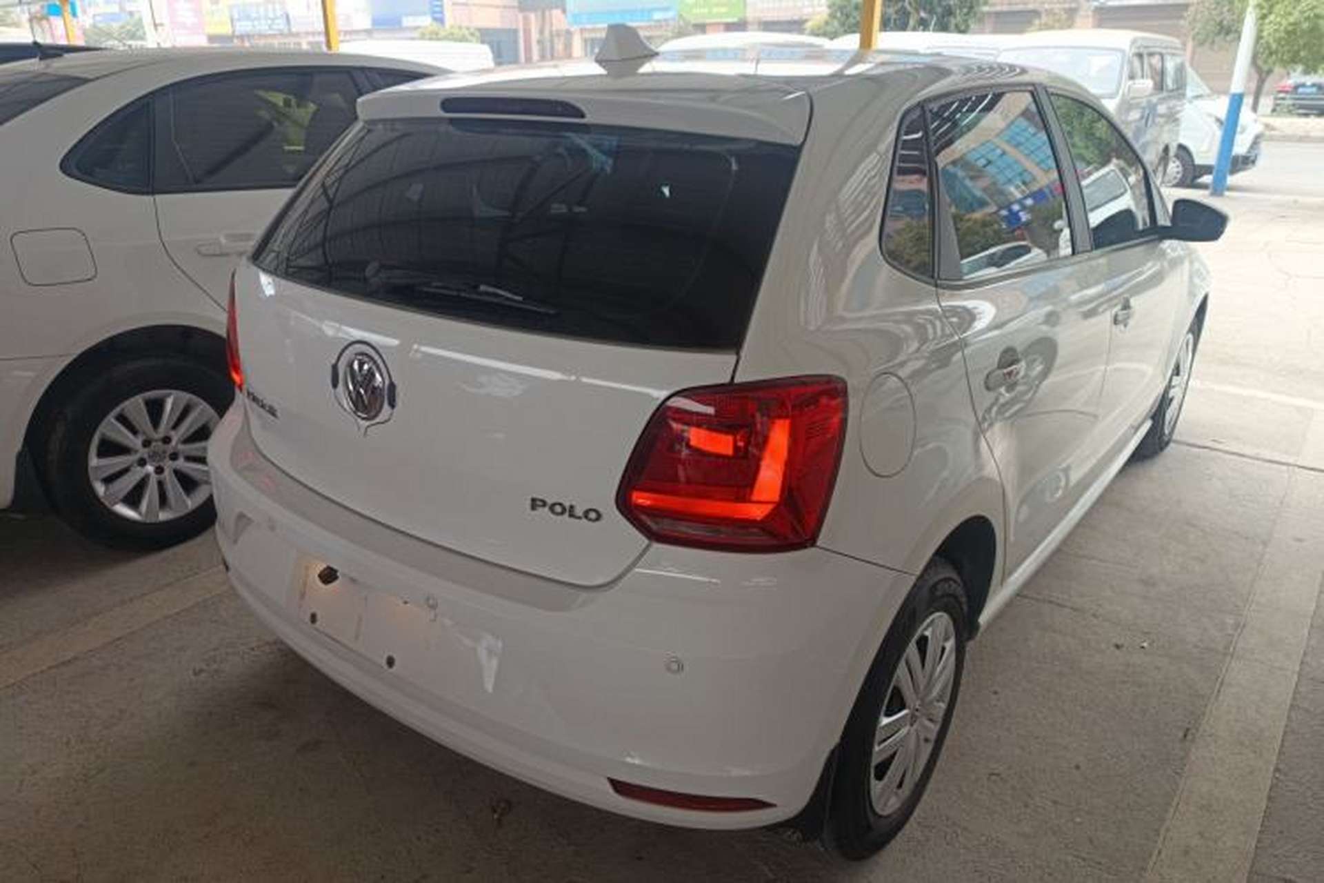 Used Volkswagen Polo 2016 1.4L Automatic Trendy Model Rear Right 45 Deg