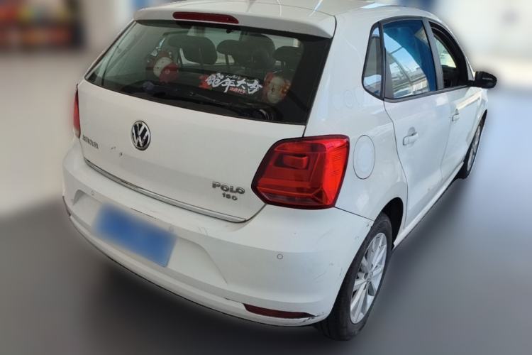 Used Volkswagen Polo 2016 1.6L Automatic Luxury Model Rear Right 45 Deg