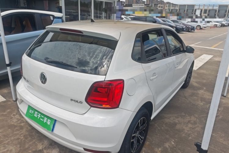 Used Volkswagen Polo 2016 1.4L Automatic Trendy Model Rear Right 45 Deg
