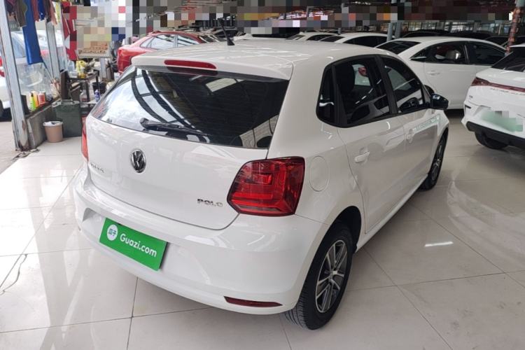 Used Volkswagen Polo 2016 1.4L Automatic Trendy Model Rear Right 45 Deg