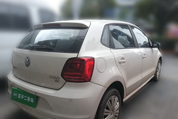 Used Volkswagen Polo 2016 1.6L Automatic Comfort Model Rear Right 45 Deg