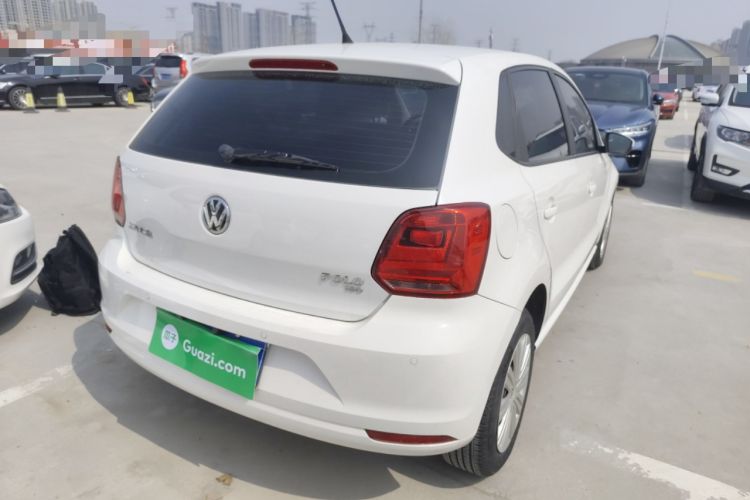 Used Volkswagen Polo 2016 1.6L Automatic Comfort Model Rear Right 45 Deg