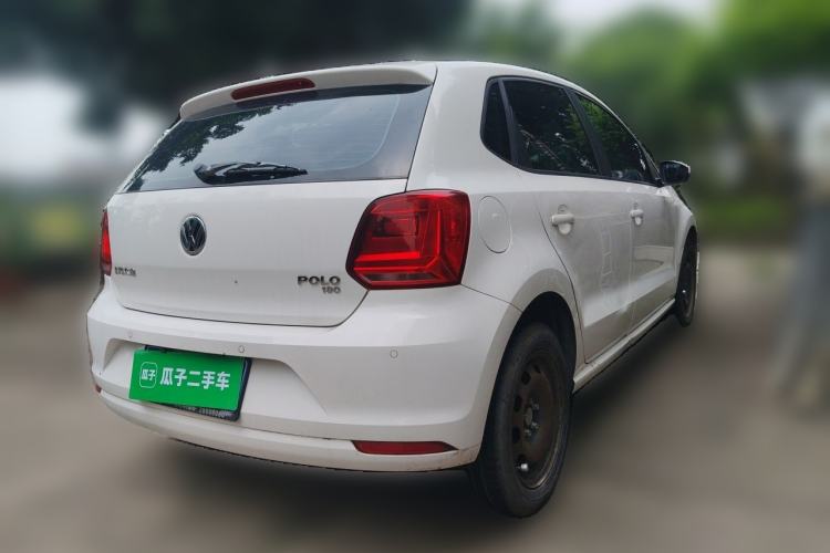 Used Volkswagen Polo 2016 1.6L Automatic Comfort Model Rear Right 45 Deg