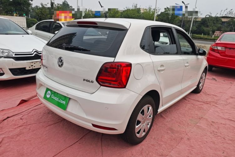 Used Volkswagen Polo 2016 1.4L Automatic Trendy Model Rear Right 45 Deg