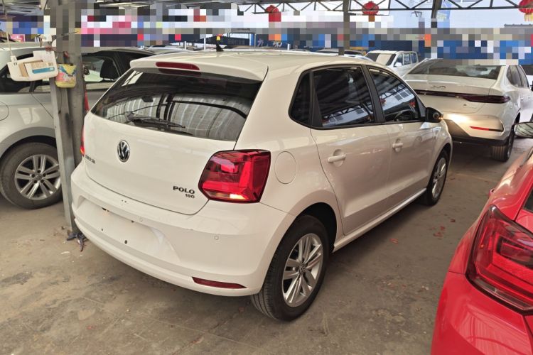 Used Volkswagen Polo 2016 1.6L Automatic Comfort Model Rear Right 45 Deg