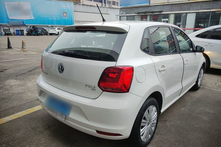 Used Volkswagen Polo 2016 1.6L Automatic Comfort Model Rear Right 45 Deg