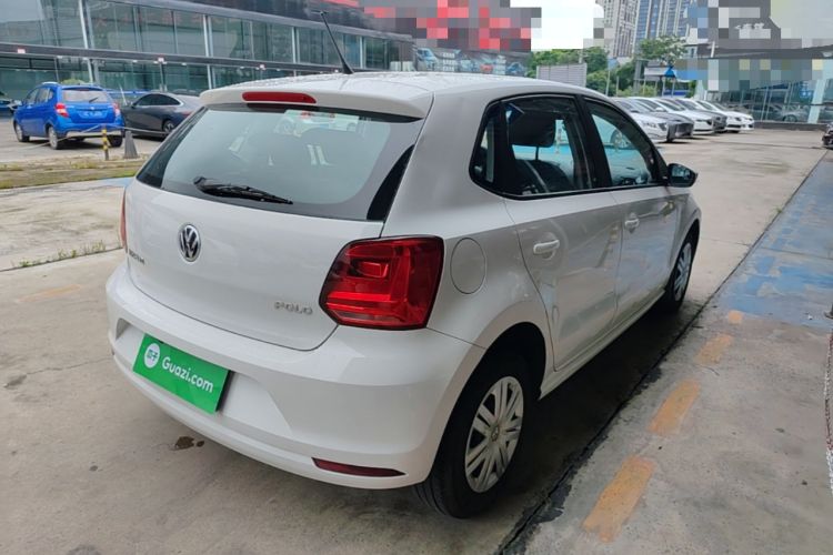 Used Volkswagen Polo 2016 1.4L Automatic Trendy Model Rear Right 45 Deg