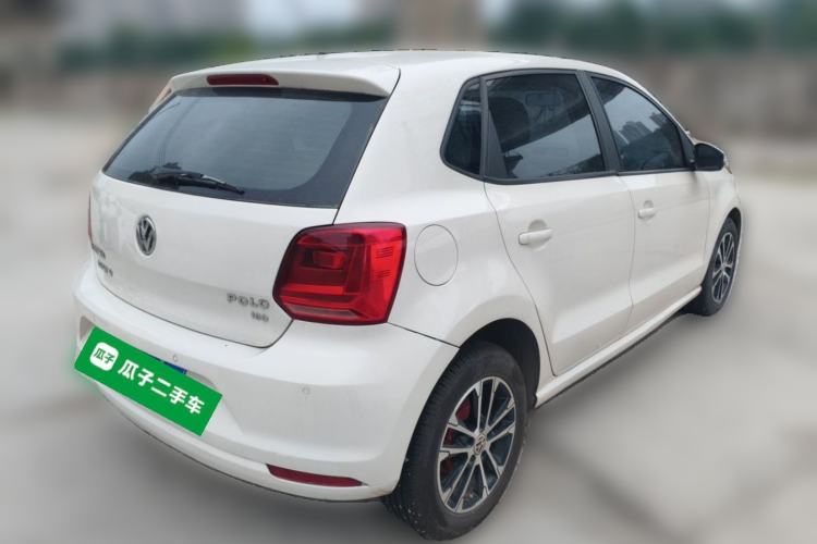 Used Volkswagen Polo 2016 1.6L Automatic Comfort Model Rear Right 45 Deg