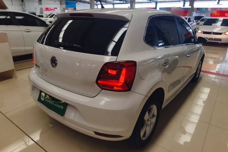 Used Volkswagen Polo 2016 1.4L Automatic Trendy Model Rear Right 45 Deg