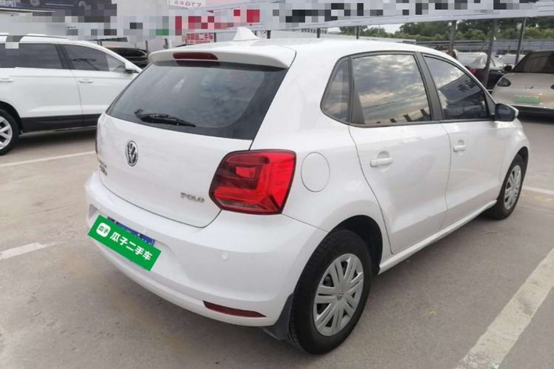 Used Volkswagen Polo 2016 1.4L Automatic Trendy Model Rear Right 45 Deg
